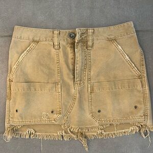 Free People cargo skirt